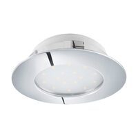 Spot incastrat baie EGLO PINEDA 95888, LED 1X12W 1000lm 3000K IP20;IP44 Ø102mm
