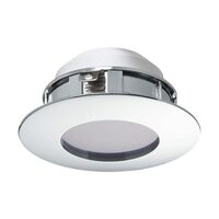 Spot incastrat baie EGLO PINEDA 95818, LED 1X6W 500lm 3000K IP20;IP44 Ø78mm