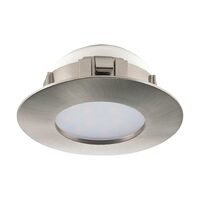 Spot incastrat baie EGLO PINEDA 95819, LED 1X6W 500lm 3000K IP20;IP44 Ø78mm