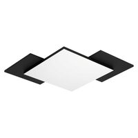 Plafoniera EGLO TAMURIA 99656, LED 20W 2500lm 3000K, Negru, Maro