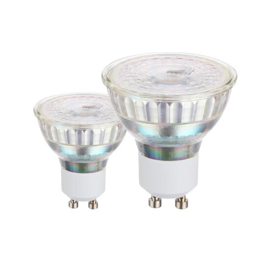 Set 2 becuri EGLO LED GU10 110148, GU10 2X4,5W 345lm 4000K Ø50