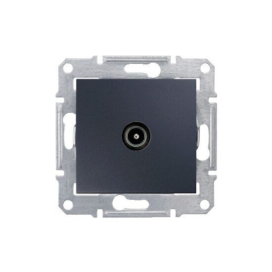 Priza TV Sedna SDN3201670, grafit, fara rama