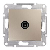 Priza TV Schneider Electric Sedna SDN3201668, fara rama, titan