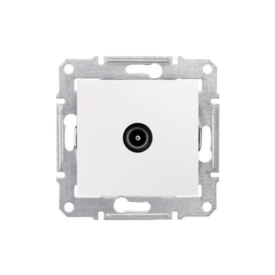 Priza TV capat Sedna SDN3201621, alba