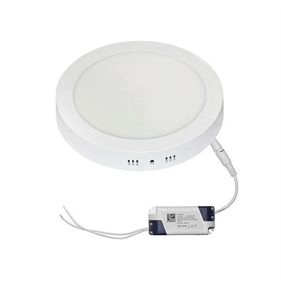 Corp de iluminat cu LED PT rotund 18W 6300K lumina rece