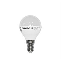 Bec sferic mat cu LED E14 8W 4000K lumina neutra