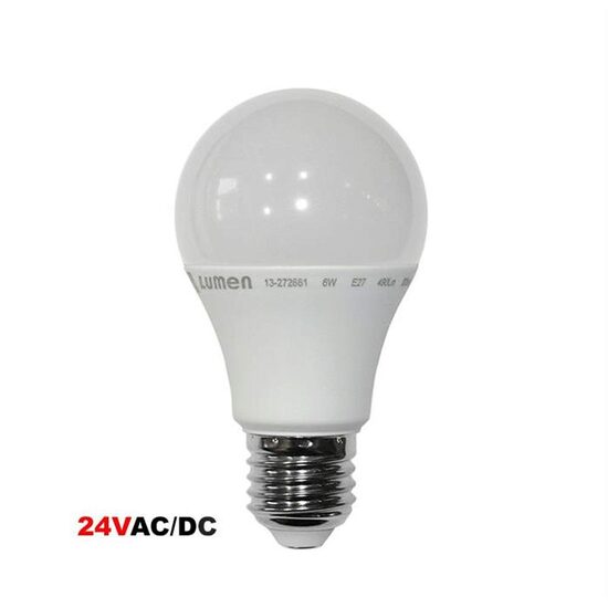 Bec para cu LED E27 24V AC/DC 8W 4000K lumina neutra
