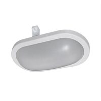 Aplica cu LED PT oval alb 15W 4000K lumina neutra IP64 216x142 mm