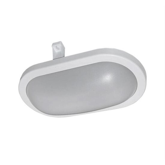 Aplica cu LED PT oval alb 15W 4000K lumina neutra IP64 216x142 mm