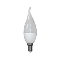 Bec lumanare ornamental mat cu LED E14 6W 6200K lumina rece