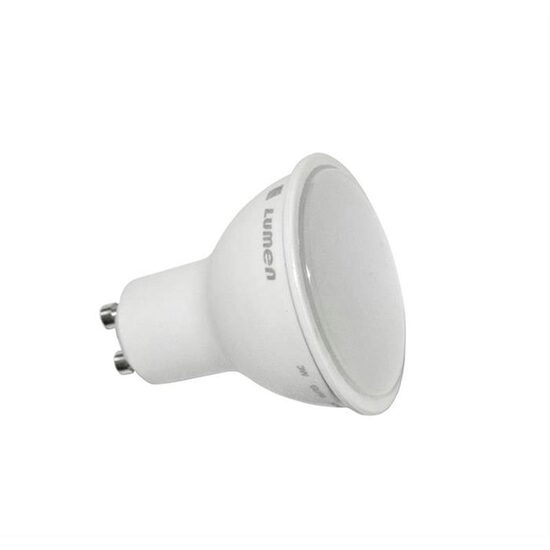 Bec cu LED SMD GU10 230V 7W 3000K lumina calda