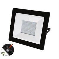 Proiector cu LED si fotocelula 100W  IP65 4000K lumina neutra